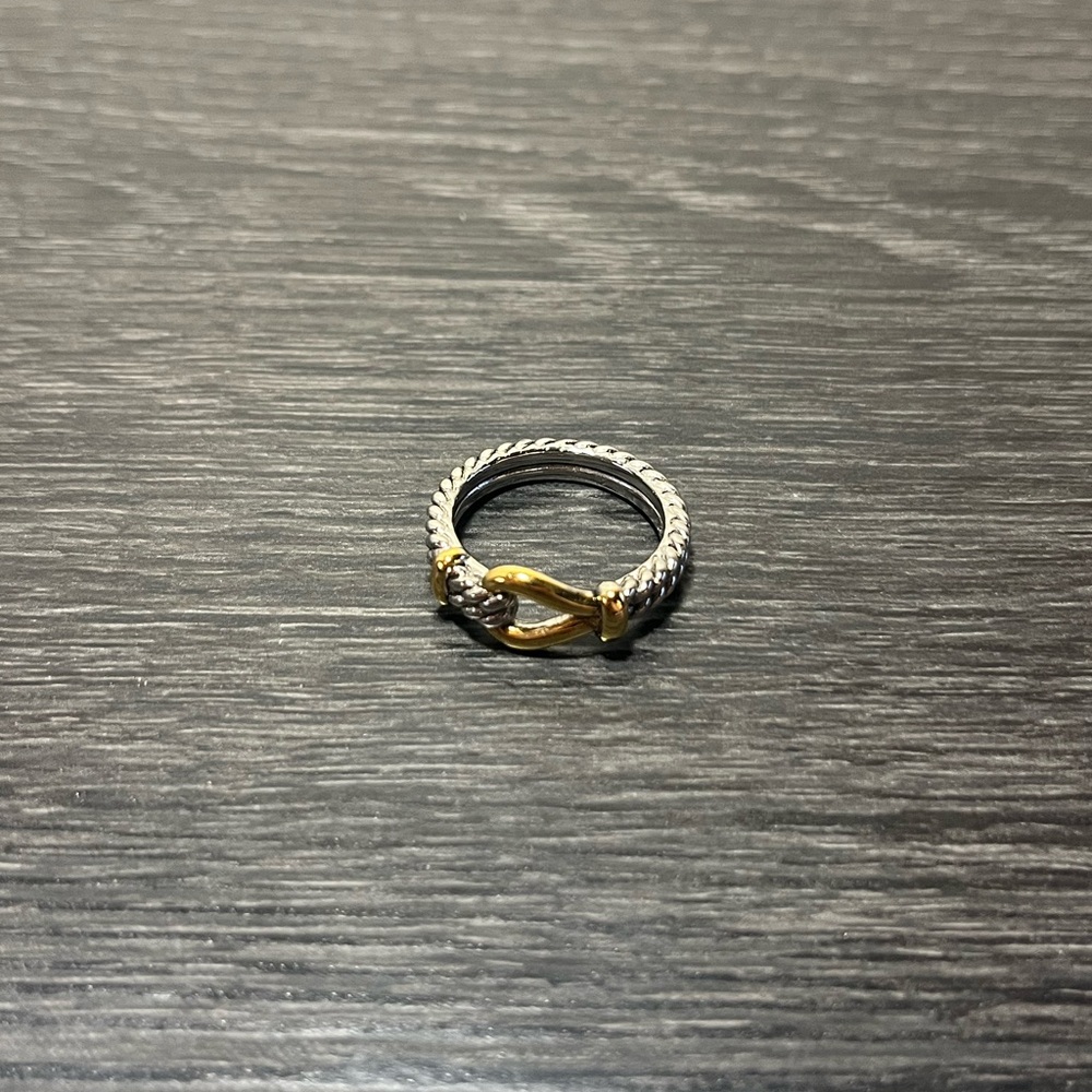 Gold and Silver Women's Ring DAVID YURMAN